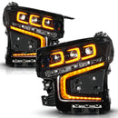 ANZO 21-24 Chevy Suburban/Tahoe Z-Series Full LED Proj Headlights Black (PASS Side)