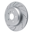 R1 18-25 BMW 230i Front & Rear Drilled & Slotted Silver Brake Rotor Set