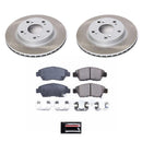 Power Stop 02-06 Acura RSX Front and Rear Semi-Coated Rotor Kit