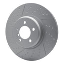 DFC 13-20 BMW 440I Coupe Front GeoSPEC Coated Rotor - Dimpled and Slotted