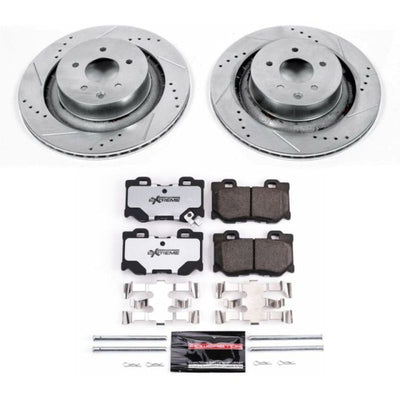Power Stop 2009 Nissan 350Z Front and Rear Z26 Street Kit w/Cals