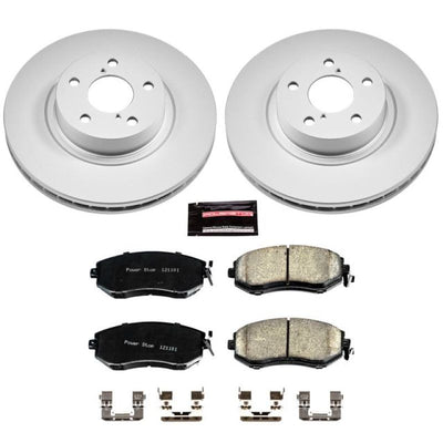 Power Stop 12-16 Subaru Impreza Front & Rear Z17 Evolution Geomet Coated Brake Kit