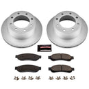 Power Stop 07-08 Ford F-250 Super Duty Front & Rear Z17 Coated Brake Kit