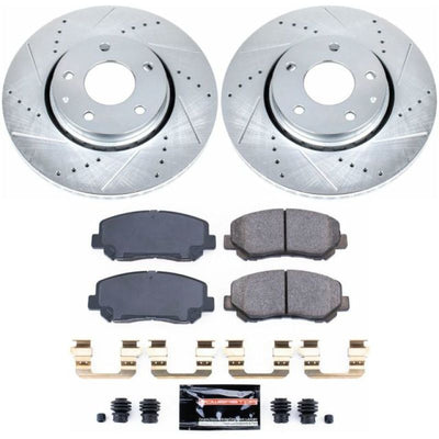 Power Stop 16-18 Mazda CX-5 Front & Rear Z23 Evolution Sport Brake Kit