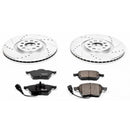 Power Stop 02-04 Volkswagen Golf Front Z23 Evolution Sport Brake Kit w/Calipers