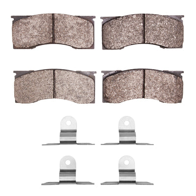 DFC 65-69 Cadillac Eldorado Front 5000 Advanced Semi Metallic Brake Pads and Hardware Kit