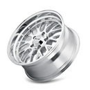Ridler 607 18x8 / 5x120.65 BP / 0mm Offset / 83.82mm Hub Polished Wheel