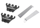 Ford Racing Logo Wire Loom Chrome Base/Black
