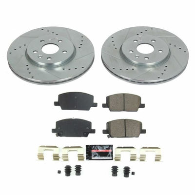 Power Stop 18-22 Chevrolet Trax Front and Rear Z23 Evolution Brake Kit