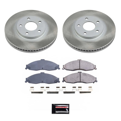Power Stop 98-02 Chevrolet Camaro Front and Rear Semi-Coated Rotor Kit