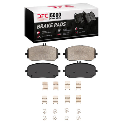 DFC 19-25 Mercedes-Benz EQB 350 Front 5000 Advanced Ceramic Brake Pads and Hardware Kit