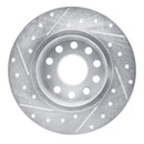 R1 19-25 Volkswagen Jetta Front & Rear Drilled & Slotted Silver Brake Rotor Set