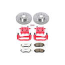 Power Stop 05-06 Saab 9-2X Front & Rear Z26 Street Warrior Brake Kit w/Calipers
