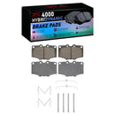 DFC 86-88 Toyota Pickup Front Geospec Rotors w/4000 HybriDynamic Brake Pads w/Hardware