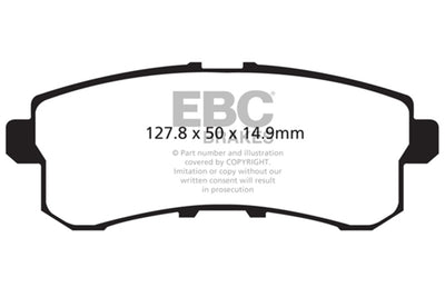 EBC S8 Brake Pad and Rotor Kit