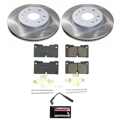 Power Stop 21-23 Cadillac Escalade Front and Rear Semi-Coated Rotor Kit