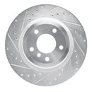 R1 07-15 BMW 335i xDrive Front & Rear Drilled & Slotted Silver Brake Rotor Set