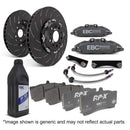 EBC Racing 02-12 Subaru WRX STi Anodized Apollo-6 Caliper 355x32mm Rotors Front Big Brake Kit