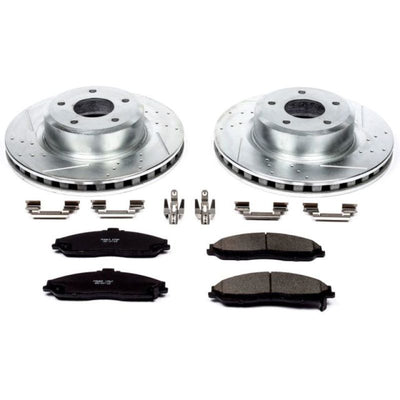 Power Stop 05-06 Pontiac GTO Front & Rear Z23 Evolution Sport Brake Kit