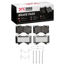 DFC 07-22 Lexus LX570 Front 5000 Advanced Ceramic Brake Pads and Hardware Kit