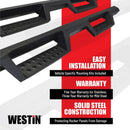 Westin/HDX 07-18 Chevy/GMC Silv/Sierra 15/25/3500 Drop Nerf Step Bars - Stainless