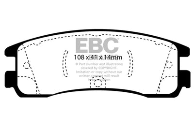EBC S4 Brake Pad and Rotor Kit