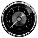 AutoMeter Gauge Quad 5in. 0 Ohm(e) to 90 Ohm(f) Elec Prestige Blk. Diamond