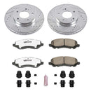 Power Stop 04-06 Mitsubishi Lancer Front & Rear Z26 Street Warrior Brake Kit