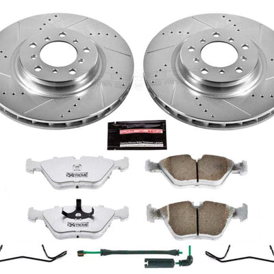 Power Stop 01-06 BMW M3 Front & Rear Z26 Street Warrior Brake Kit