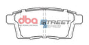 DBA 07-10 Ford Edge Street Series Rear Brake Pads