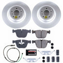 Power Stop 10-15 BMW 550i GT Front & Rear Z23 Evolution Sport Coated Brake Kit