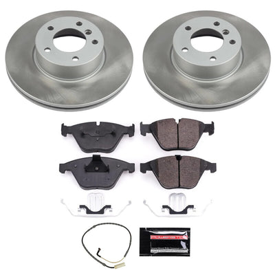 Power Stop 09-10 BMW 328i xDrive Front and Rear Semi-Coated Rotor Kit