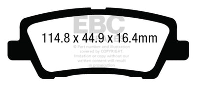 EBC S5 Brake Pad and Rotor Kit