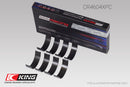 King Engine Bearings Ford 2.3L Duratec Mazda L3-VDT MZR Turbo (Size 0.26) Connecting Rod Bearing Set