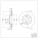 DFC GeoSPEC Coated Rotors - Plain
