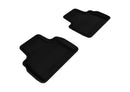 3D MAXpider 2009-2017 Infiniti QX70/FX35/50/50S Kagu 1st & 2nd Row Floormats - Black