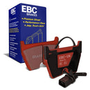 EBC 08-17 Audi R8 Front Stage 25 Redstuff Pads & Racing 2-Piece Rotor Kit
