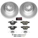 Power Stop 13-15 BMW X1 Front & Rear Z23 Evolution Sport Coated Brake Kit