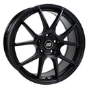 Enkei YS5 16x7 5x114.3 38mm Offset 72.6mm Bore Black Wheel