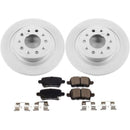 Power Stop 2018 Chevrolet Equinox Front & Rear Z17 Evolution Geomet Coated Brake Kit