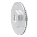 R1 16-26 Honda Accord Front Drill & Slot Silver Rotors