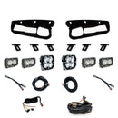 Baja Designs 21-25 Ford Bronco Squadron 2.0 Pro (Spot) / S2 Sport D/C W/C FPK Steel Bmpr w/UP -Clear