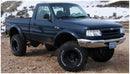 Husky Liners 93-11 Ford Ranger (Excl. FX4) EAF Style Fender Flares 4pc - Black