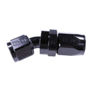 Russell 8AN ProClassic 30 Degree Hose End - Black