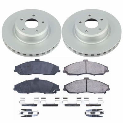 Power Stop 05-06 Pontiac GTO Front & Rear Z17 Evolution Geomet Coated Brake Kit