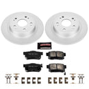 Power Stop 17-18 Acura ILX Front & Rear Z17 Evolution Geomet Coated Brake Kit