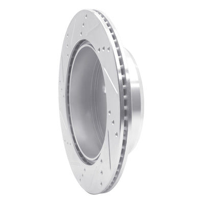 R1 06-20 Lexus GS460 Rear Drill & Slot Silver Rotors