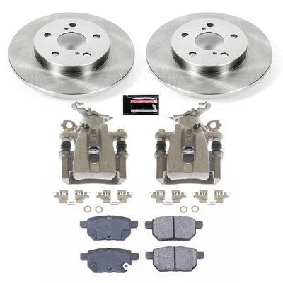 Power Stop 09-10 Pontiac Vibe Front & Rear Autospecialty Brake Kit w/Calipers