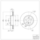 DFC GeoSPEC Coated Rotors - Plain