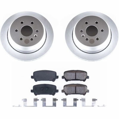 Power Stop 15-18 Chevrolet Colorado Front & Rear Z17 Evolution Geomet Coated Brake Kit